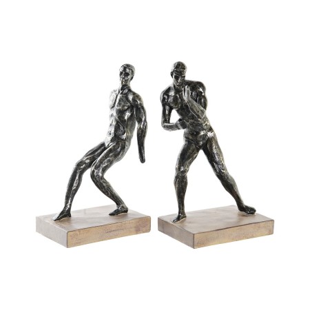 porte-livre DKD Home Decor Bois Résine Homme (30,5 x 11 x 26 cm)