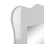 Espejo de pared Versa CAGLIARI Blanco Fusion 2 x 80 x 60 cm