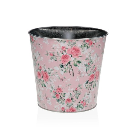 Cache-pot Versa XL Rose Métal Minimaliste 16,5 cm