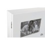 Couvercle DKD Home Decor Cadre Photos Compteur Blanc (46 x 32 x 8 cm)