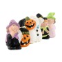 Décoration d'Halloween DKD Home Decor Céramique (6 Unités) (4 x 4 x 7 cm)