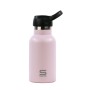 Bouteille Thermique Safta Rosa empolvado Rose Silicone Acier inoxydable