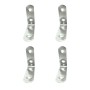 Escuadra de ángulo EDM 86091 an24 Acero Inoxidable 5 x 5 x 1,6 cm 4 Unidades