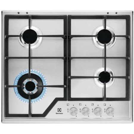 Plaque au gaz Electrolux KGS6436SX 59,5 cm 4000 W