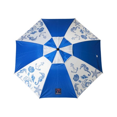 Sombrilla de playa Azul Ø 180 cm SPF50+ Marino