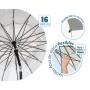 Sombrilla de playa Blanco Ø 240 cm SPF50+ Boho