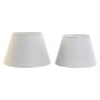 Écran de lampe Home ESPRIT Beige Lin Métal 40 x 40 x 25 cm (2 Unités)