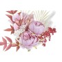 Branche DKD Home Decor Blanc Rose clair PE (28 x 13 x 46 cm)