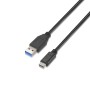 Cable USB-C a USB Aisens A107-0060 Negro 1 m