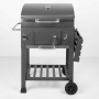 Barbacoa de Carbón con Tapa y Ruedas Aktive 102 x 65 x 104 cm