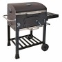 Barbacoa de Carbón con Tapa y Ruedas Aktive 102 x 65 x 104 cm