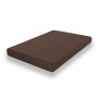 Drap housse Happy Home Marron Lit de 120