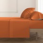 Funda de almohada Happy Home Naranja 50 x 75 cm 2 Unidades
