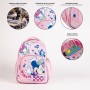 Mochila Escolar Minnie Mouse Rosa 34 x 5,5 x 44 cm