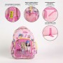 Mochila Escolar Barbie Fucsia 34 x 5,5 x 44 cm