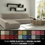 Funda para chaise longue de brazo largo izquierdo Sofaskins (Reacondicionado B)