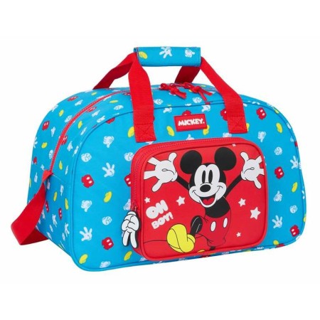 Sac de sport Mickey Mouse Fantastic Bleu Rouge 40 x 24 x 23 cm Enfant