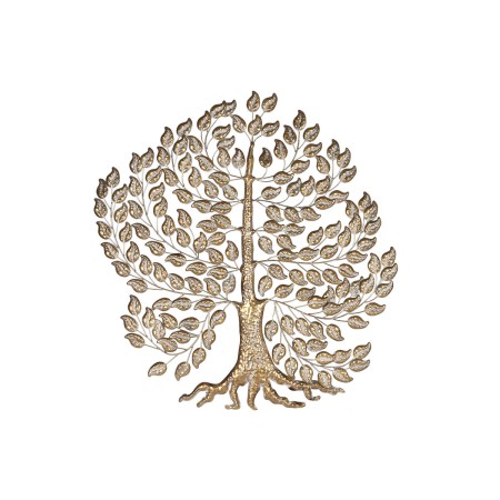 Décoration murale Home ESPRIT Doré Arbre Cottage 120 x 1,5 x 121 cm