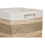 Set de basket Home ESPRIT Naturel Herbier marin Tropical (3 Pièces)