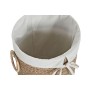 Set de basket Home ESPRIT Crème Naturel Herbier marin Tropical (2 Pièces)