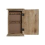 Armoire à clés Home ESPRIT Blanc Naturel 18 x 7,5 x 28 cm