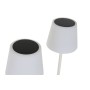 Lampe solaire Home ESPRIT Noir 25 x 25 x 140 cm