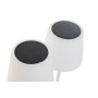 Lampe solaire Home ESPRIT Blanc Noir 15 x 15 x 40 cm