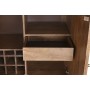 Range Bouteilles Home ESPRIT Naturel 90 x 45 x 156 cm