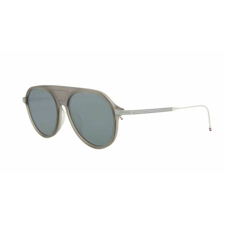 Gafas de Sol Unisex Thom Browne TB-809-B-GRY-SLV-55-AF Ø 55 mm