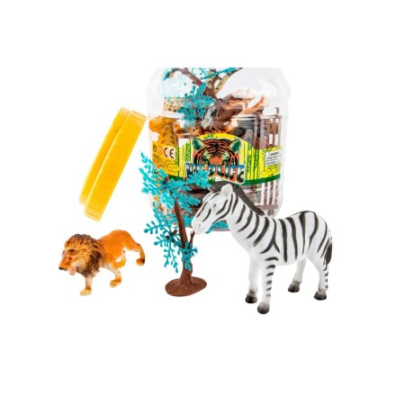 Figurines d'animaux DKD Home Decor (20 Pièces) (2 Unités)