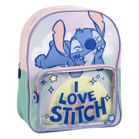 Cartable Stitch Lila 25 x 30 x 12 cm