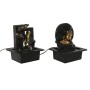 Fontaine de jardin Home ESPRIT Résine Buda Oriental 21 x 19 x 27 cm (2 Unités)