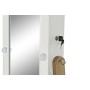 Miroir sur pied DKD Home Decor Lumière LED Naturel Blanc Bois MDF (40 x 37 x 155 cm)