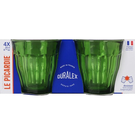 Set de Verres Duralex Vert 250 ml (Reconditionné A)