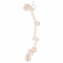 Jouet pour oiseaux Trixie 60 cm Blanc Corde Nœud