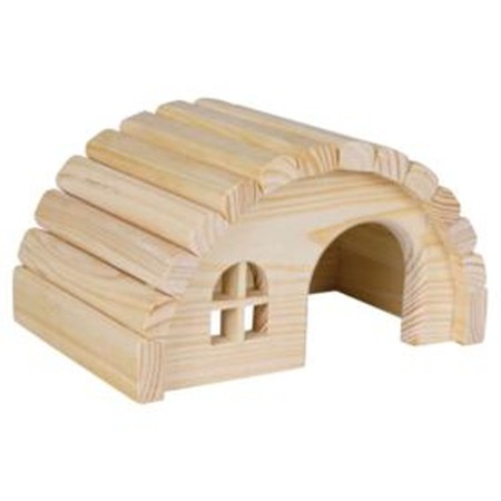 Accessoire pour Cage Trixie Beige Bois de pin Maison 29 × 17 × 20 CM