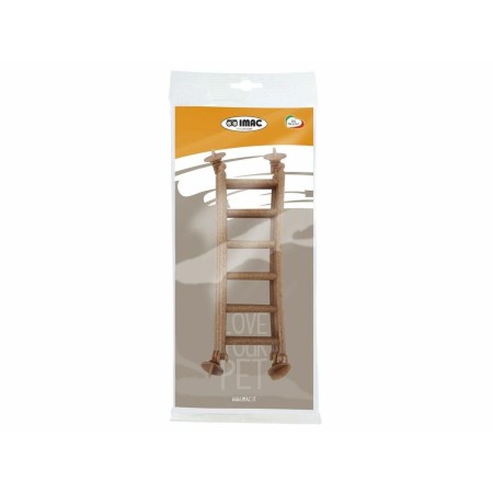 Accesorio para Jaula IMAC 20,5 X 1 X 6,5 CM Escalera Colgante Marrón