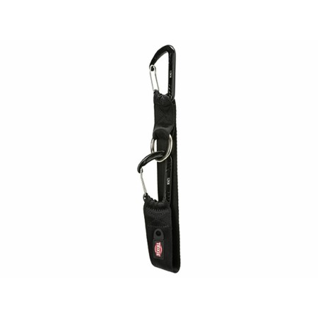 Clip de ceinture de sécurité pour chiens Trixie Noir 38 mm 30 cm