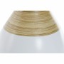 Vase DKD Home Decor Naturel Blanc Bambou (18 x 18 x 31 cm)