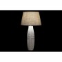 Lampe de bureau DKD Home Decor Beige Coton Blanc Résine 220 W (40 x 40 x 76 cm)