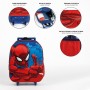 Cartable à roulettes Spider-Man Bleu 3D