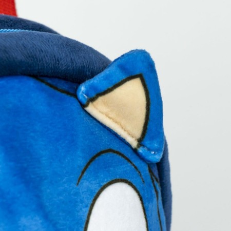 Mochila Escolar Sonic Azul 18 x 22 x 8 cm