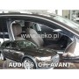 Deflector de viento HEKO HO10244 AUDI A6 (C7) Frontal 2 Piezas