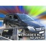 Deflector de viento HEKO HO23278 MERCEDES CLASS B (W246) 4 Piezas