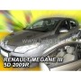 Déflecteur de vent HEKO HO27176 RENAULT Megane III Frontal 2 Pièces