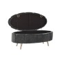 Banqueta DKD Home Decor Gris Metal (Reacondicionado A)