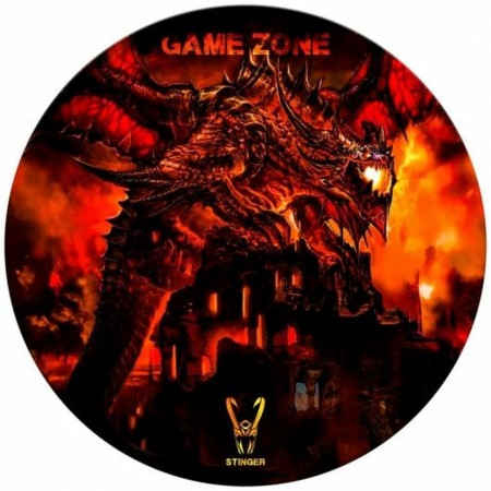 Alfombra Gaming Woxter GM26-066 Rojo Ø 120 cm Tela Policarbonato