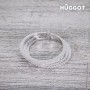 Bague en Argent Massif 925 et Zirconites Three Hûggot