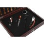 Set d'Accessoires pour Vin Home ESPRIT Marron Bois MDF 24 x 19 x 5 cm