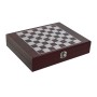 Set de Accesorios para Vino Home ESPRIT Marrón Madera MDF 24 x 19 x 5 cm